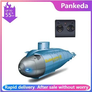 Електрическа подводница от 2,4 G, 6-канален мини-игра, безжично дистанционно управление, модел на лодка за гмуркане, играчка подарък, Радиоуправляемая играчка, подарък за рожден ден