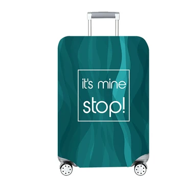 Моющийся защитен калъф за багаж в разноцветную ивица, защита от надраскване, дебели калъф за куфар, подходящ за багаж 18-32 инча