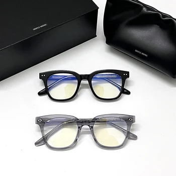 2022 Южна СТРАНА на Корея N Eyawear Оптични очила с квадратни рамки за жени и мъже Ацетатные очила при късогледство По лекарско предписание