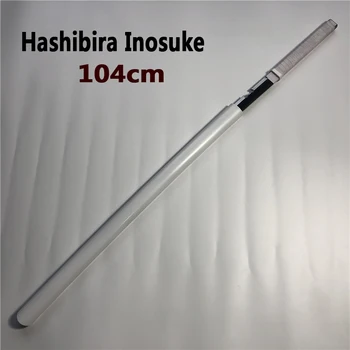 1: 1 Hashibira Inosuke Kimetsu no Yaiba Sword Оръжие Cosplay Меч аниме Нож Нинджа ПУ играчка 104 см