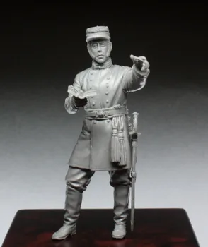 1/35 Историческа военна фигурка на войник от смола, модел, комплект, Вашингтонская артилерия ню Орлиънс, в разглобено формата, неокрашенная, Безплатна доставка
