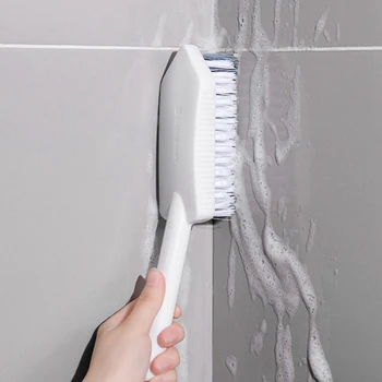 1 Брой Четка за фуги на пода с Четка за почистване на пространството на банята Почистване на Пода, Миене на стените Бяла