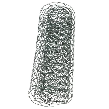 1 Ролка Градински плет от телени мрежи Окото на домашни птици, Шестоъгълен тел Окото от метална мрежа