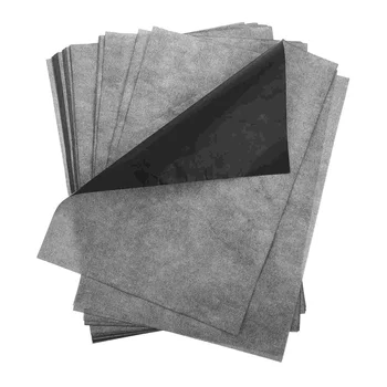 100 Листа графитовой копирната хартия Blaclight A4 с изготвянето на черни копирни материали