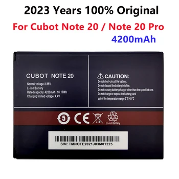 100% Оригинален нов батерия с капацитет 4200 mah за телефон Cubot Note 20/Note 20 Pro, висококачествени сменяеми батерии Bateria