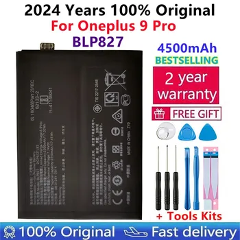 100% Оригинален Нов висок Клас Батерия BLP827 Капацитет от 4500 ма За Телефон OnePlus 9Pro One Plus 9 Pro Tools Batteries