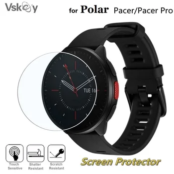 10ШТ Защитно Фолио за Екран на Смарт часовници Polar Pacer Pro от Кръгло Закалено Стъкло Против Надраскване, Защитно Фолио за Polar Pacer