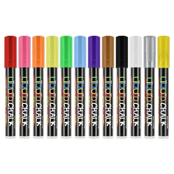 12 цвята, Стираемые маркери за бяла дъска, дръжки за черната дъска D5QC