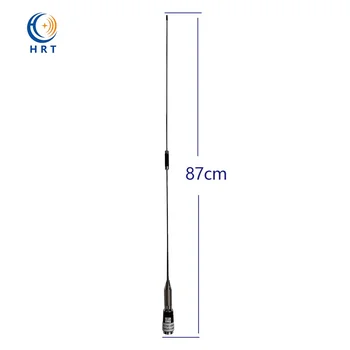 144/433 Mhz VHF/UHF с висок коефициент на усилване на 3,5 дби/5,5 дби антена на мобилен автомобилното радио с голяма магнитна основа
