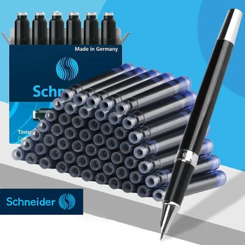 18шт / 3 кутии мастилницата Schneider 6603 Касета с неуглеродистыми мастило, мастило за калиграфия, канцеларски материали, писалка, мастило за графити