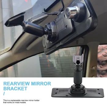 1X Конзола за закрепване на гърба на огледалото за обратно виждане в колата, за автомобил видеорегистратора