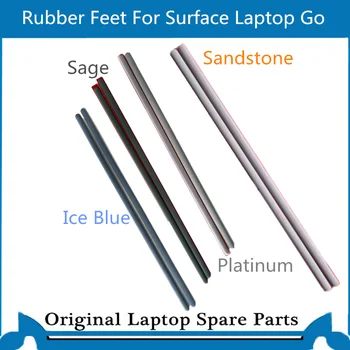 2 броя Новост За Surface Laptop Go 1943 Гумени Крачета в Долната Панел на Корпуса Platinum Sage Sandstone Ice Blue със стикер