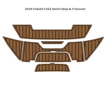 2019 Cobalt CS22 Платформа За плуване Step Pad Лодка EVA Пяна Комплект От Изкуствена Тик Подложка За Пода в Основата Самоклеящийся SeaDek Gatorstep Style