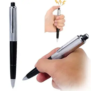2020 Novelty Utility Ballpoint Pens Electric Shock Pen Смешни Kuso Кича Трик Joke the Gadget Toy Gift държавния писалка химикалка