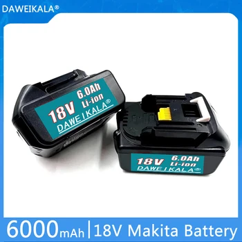2023 Оригинална Акумулаторна Батерия 18V 6000mAh li-ion за Makita 18V 18650 BL1860 BL1850BL1840 BL1830 BL1860B + Зарядно устройство 4A