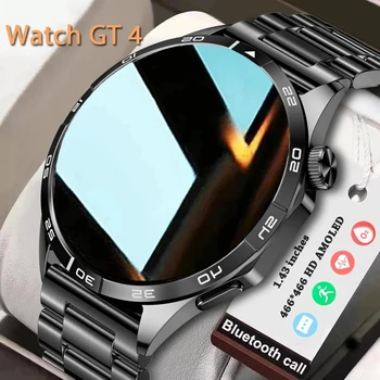 2024 Нови мъжки Смарт часовник Hello Bluetooth Покана с честота на сърдечния ритъм и кръвното налягане IP68 Водоустойчив часовник за мониторинг на здравето Watch 4