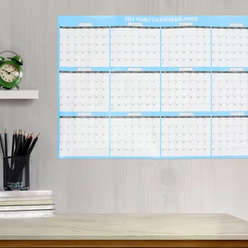 2024 Стенни Календари Празник 2024 Месечен planner, Календар за Срещи Висящи Календари Календари в 2024 година Домашен Офис