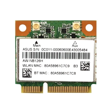 20X SSEA Нов за Azurewave AW-NB097H AW-NB100H AW-NB126H AR3012 AR5B225 Half Mini PCI-E Wifi BT4.0 Безжична Wlan карта