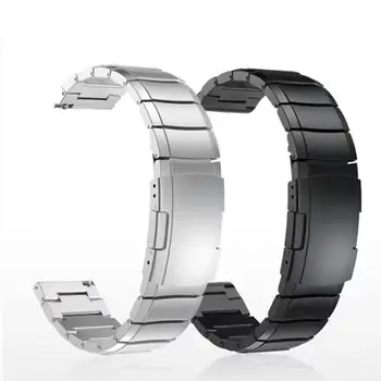 22 мм Титан Метална Каишка за Huawei Watch 3/4 GT3 Pro Amazfit GTR 47 мм от неръждаема Стомана Гривна за Samsung Galaxy Watch 45 мм