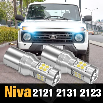 2x Led лампа за заден ход Canbus Аксесоари за резервна лампа за Lada Niva 2121 2131 2123 (2006 2007 2008 2009 2010 2012 2013 2014