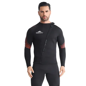 3 мм водолазный костюм Професионален мъжки отделни водолазный костюм за гмуркане, сърф, зимна бански, затопляне надмощие
