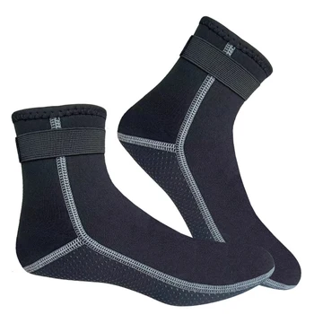 3 мм неопренови чорапи за гмуркане за възрастни, нескользящие чорапи за гмуркане, които предпазват от ваксини и топли чорапи за сърфиране, чорапи за гмуркане за водни спортове