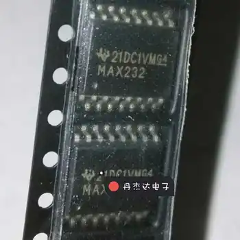 30шт оригинален нов MAX232 MAX232DWR SOP16 пин широк корпус от 7,2 ММ интерфейсния чип чип за IC
