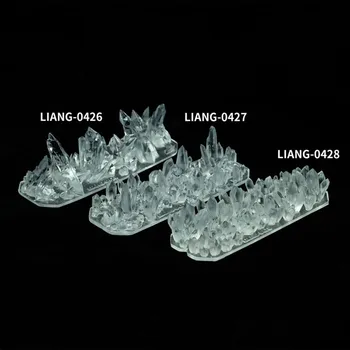 3D-печат кристал за модели на сцена диорами Флуоресцентно crystal за създаване на модели на сцена Аксесоари за хоби 1/35 1/48 1/72, Определени за диорами