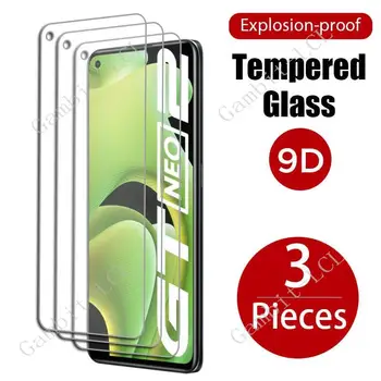 3ШТ закалено стъкло за Realme GT Neo2 5G Защитно фолио за екрана RealmeGTNeo2 Neo 2 6,62 