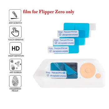 3шт Защитно фолио за екрана конзола Flipper Zero, аксесоари за електронни игри, подаръци за момчета и момичета