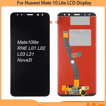 5,9-инчов дисплей за Huawei Mate 10 Lite RNE L01 L02 L03 L21 Подмяна на LCD сензорен дисплей и цифров преобразувател в събирането на