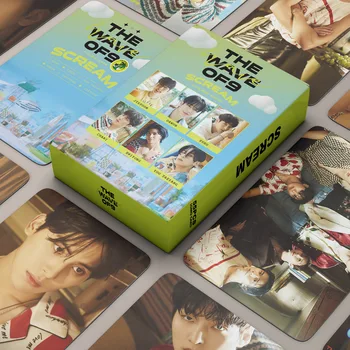 55 бр. /компл. картички Kpop SF9 The Wave of 9 Album LOMO добро качество, фотокарточки SF9 за събиране Fans