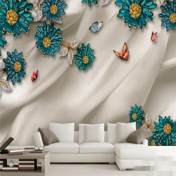 beibehang Потребителски фотообои стенописи стикери за стени нова висококачествена елегантни дрехи, бижута на фона papel de parede