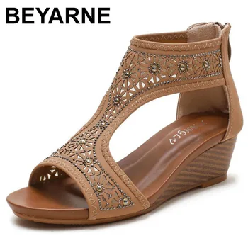 BEYARNEHot продава летни модни римски ботуши с висок берцем, сандали за момичета, детски сандали-за ролята на държавата за деца, детски сандали за момичета с високо качество