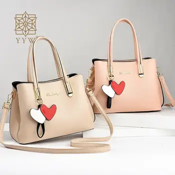 bolsas para mujeres, чанти-тоут голям капацитет, с подвешенным сърце, Дамски чанти за ежедневни пътувания до работното място, дамски чанти марки