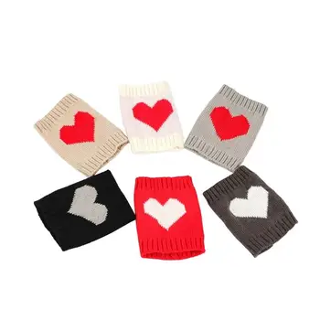Crochet гамаши Love Heart, къси чорапи, дишащи покривала за крака, моден аксесоар.