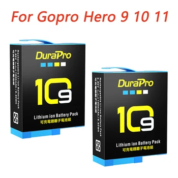 DuraPro 1800 mah Батерия За GoPro Hero 10 11 Bateria 