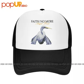 Faith No More Angel Dust, тънка бейзболна шапка, шапка шофьори на камиони, дишаща слънцезащитен крем, градинска облекло Harajuku, черна