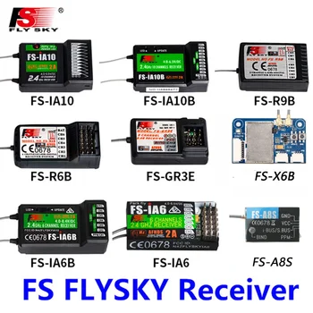 FlySky FS-GR3E FS-X8B FS-R6B FS-X6B FS-iA6 FS-iA6B FS-BS6 FS-A8S FS-R9B FS-iA10 FS-iA10B Радиоуправляеми приемник и за предавател FlySky