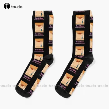Harrys House Чорапи Мъжки Чорапи Памук С Дигитален Печат 360 ° Високо Качество Прекрасни Елегантни Сладки Кавайные Мультяшные Сладки Памучни Чорапи За Момичета