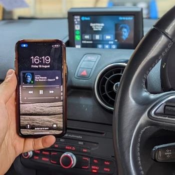 iCarPlay смартфон с Bluetooth, който се свързва към USB, управление на аудио системата Siri в автомобила за AUDI A1 Q3 Stereo Factory