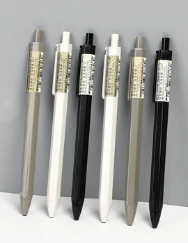 JIANWU 3 Бр 0,5/0,7 мм Прости Механични Моливи Пластмасов Выталкивающий Автоматичен Молив За Рисуване Студентски Канцеларски материали Офис Консумативи