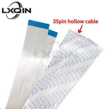 LXQIN 8шт кабел на печатащата глава dx7 35p 350 мм/400 мм кабел за предаване на данни с глава за tablet принтер Epson DX7 solvent UV плосък кабел за пренос на данни 35pin