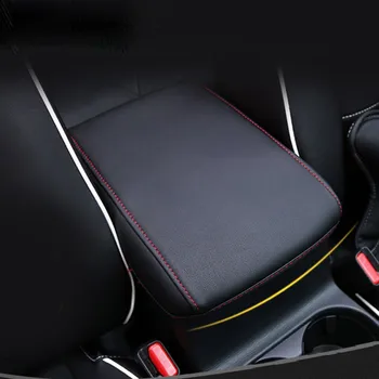 Mazda CX-5 CX5 Защита на кутията централния подлакътник Калъф за подплата от изкуствена кожа отвътре