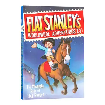 Milumilu Плосък Света на приключенията на Стенли 13 детски английски глави Бридж Бук Оригинални книги