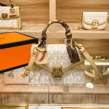 MKJ Луксозни дамски раници, чанти и дизайнерски кръгли портфейли през рамо, чанта, женски клатч, пътна чанта-тоут