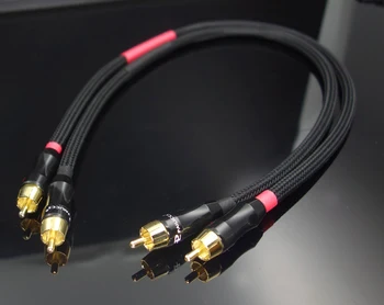 RCA жак 4N Бескислородный меден кабел възвратно аудио