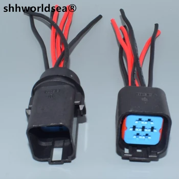 shhworldsea 7-пинов конектор за свързване на проводници Автоматична контакт с клеммами за vw audi DJ7075-3.5-21