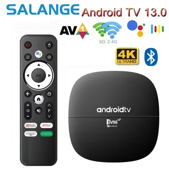 Tv98 Atv Smart 13 Android Tv Box H313 Bluetooth Гласово Дистанционно Управление Tv Box двойна лента Wifi Tv media player е 1 GB, 8 GB Декодер