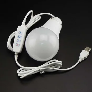 USB Led лампа Ночники за четене на Портативни Туристически Домашни Енергоспестяващи лампи 5 В с потъмняване Химикалка лампи s1